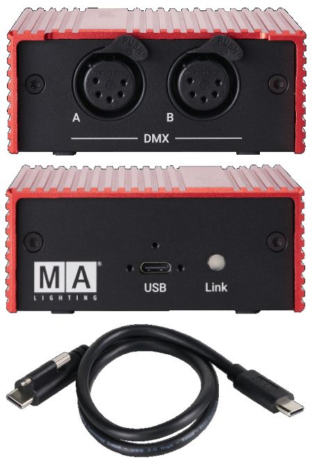 GrandMA3 onPC DMX-key starter